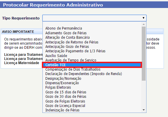 Tramita - Suporte > Protocolizar - Certidão TCE > image2016-9-5 10:59:47.png