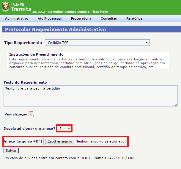 Tramita - Suporte > Protocolizar - Certidão TCE > image2016-9-5 8:46:35.png